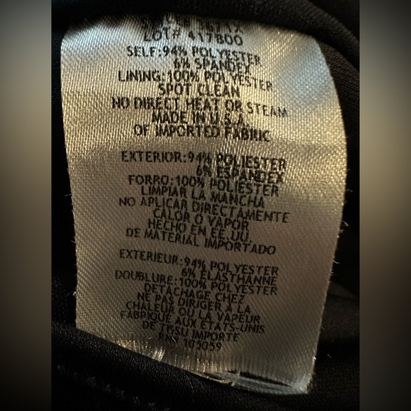 Xscape elegant navy one shoulder maxi dress size 14 - Picture 11 of 12